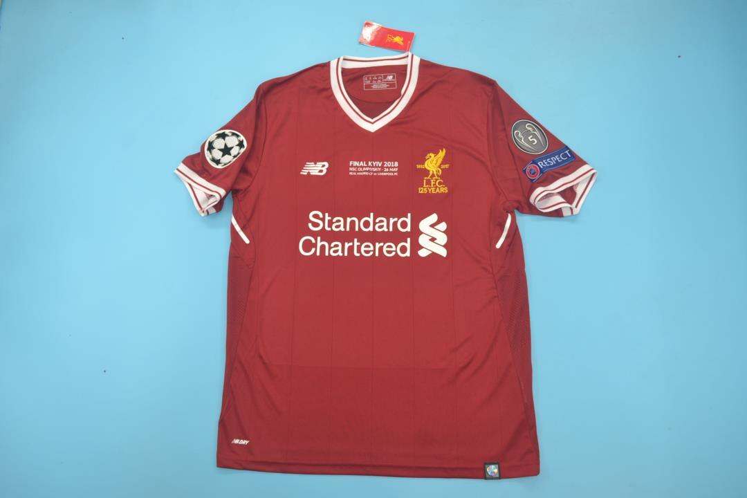 AAA Quality Liverpool 17/18 UCL Final Home Soccer Jersey